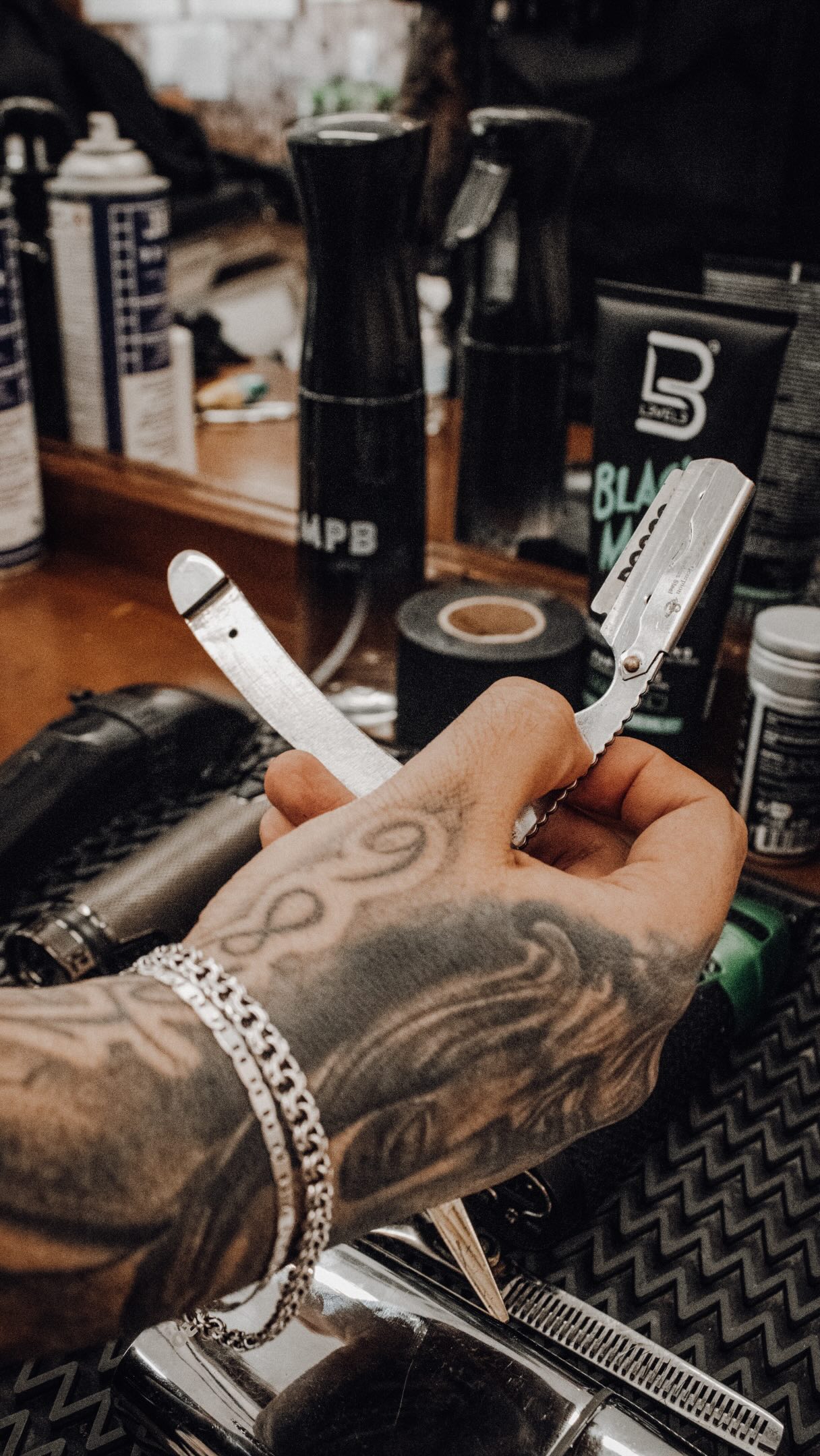 Servicio profesional de barbería en True Gents